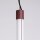 LED Hängelampe dimmbar Push-DIM Burgund 4000K Ø3 cm