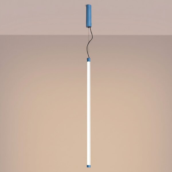 LED Hängelampe dimmbar Push-DIM Hellblau 3000K Ø3 cm