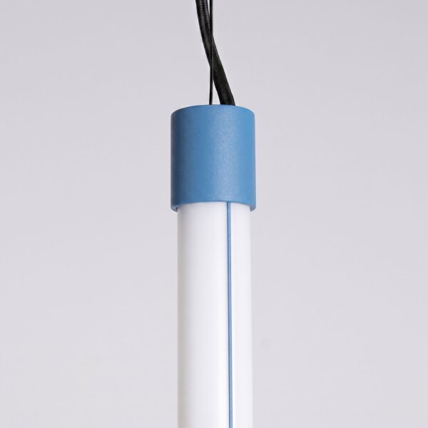 LED Hängelampe dimmbar Push-DIM Hellblau 3000K Ø3 cm