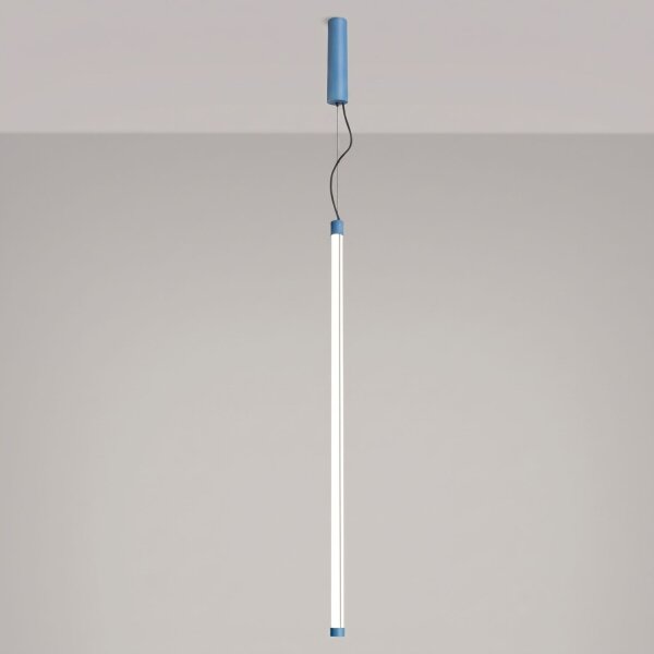 LED Pendelleuchte dimmbar Push-DIM Hellblau 4000K Ø3 cm