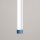 LED Pendelleuchte dimmbar Push-DIM Hellblau 4000K Ø3 cm