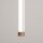 LED Pendelleuchte dimmbar Push-DIM Mokka 4000K Ø3 cm