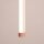 LED Hängelampe dimmbar Push-DIM Pfirsich 3000K Ø3 cm