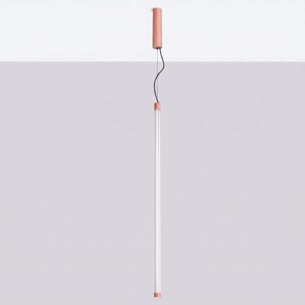 LED Pendelleuchte dimmbar Push-DIM Pfirsich 4000K Ø3 cm