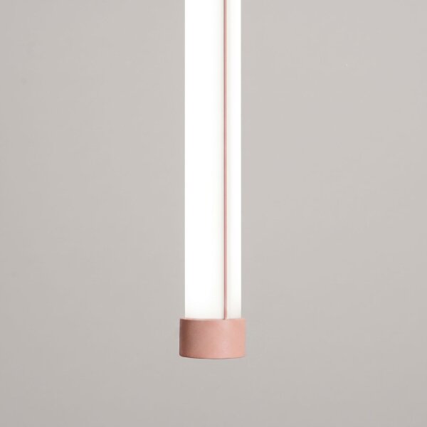 LED Pendelleuchte dimmbar Push-DIM Pfirsich 4000K Ø3 cm