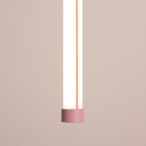 LED Pendelleuchte dimmbar Push-DIM Pink 3000K Ø3 cm