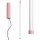LED Hängelampe dimmbar Push-DIM Pink Stahl 4000K Ø3 cm
