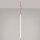 LED Hängelampe dimmbar Push-DIM Pink Stahl 4000K Ø3 cm