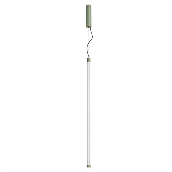 LED Pendelleuchte dimmbar Push-DIM Salbei 3000K Ø3 cm