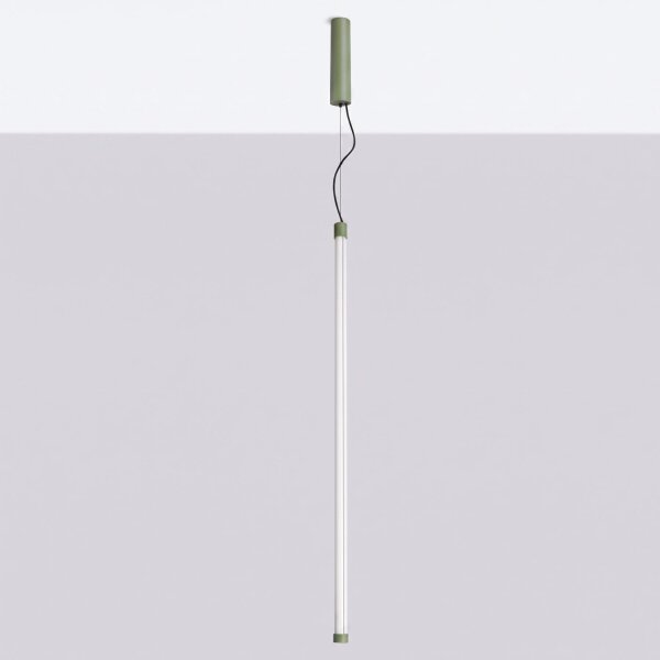 LED Hängelampe dimmbar Push-DIM Salbei 4000K Ø3 cm