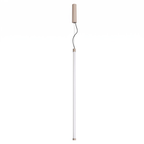 LED Hängelampe dimmbar Push-DIM Taupe Stahl 3000K Ø3 cm