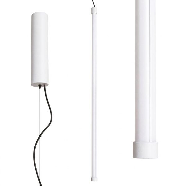 LED Hängelampe dimmbar Push-DIM Weiß 3000K Ø3 cm Modern