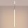 LED Hängelampe dimmbar Push-DIM Weiß 3000K Ø3 cm Modern