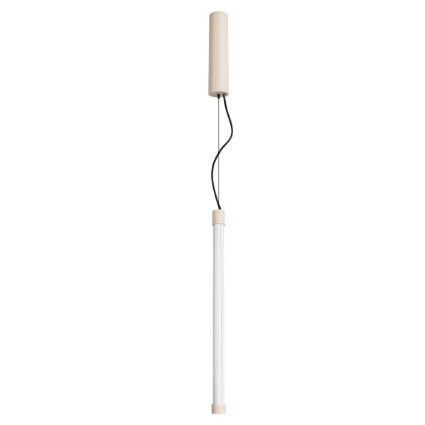 LED Hängelampe dimmbar Push-DIM Beige 3000K B:3 cm