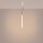 LED Hängelampe dimmbar Push-DIM Beige 3000K B:3 cm