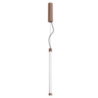 LED H&auml;ngelampe dimmbar Push-DIM Braun 3000K B:3 cm