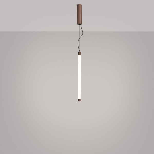 LED Pendelleuchte dimmbar Push-DIM Braun 4000K B:3 cm