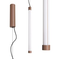 LED Pendelleuchte dimmbar Push-DIM Braun 4000K B:3 cm