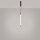 LED Hängelampe dimmbar Push-DIM Burgund 4000K B:3 cm