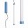 LED Pendelleuchte Hellblau Stahl dimmbar 4000K B:3 cm