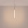 LED Hängelampe dimmbar Push-DIM Pink Stahl 3000K B:3 cm