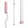 LED Pendelleuchte dimmbar Push-DIM Pink 4000K B:3 cm