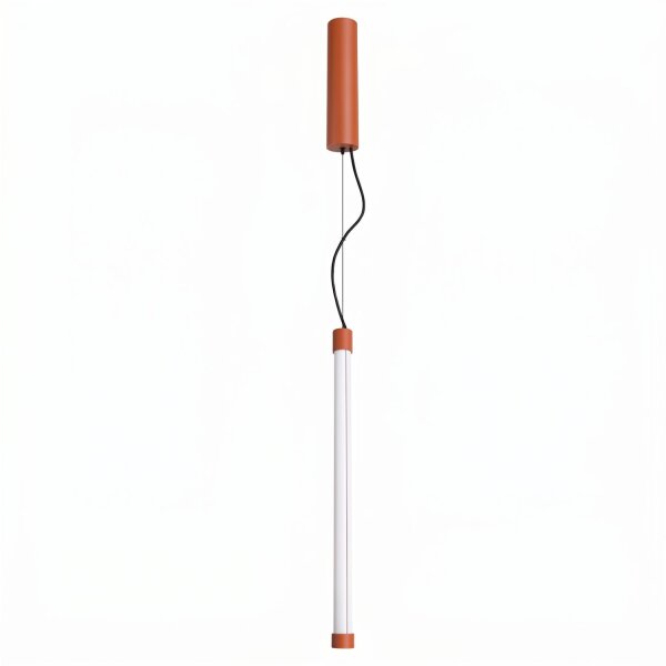 LED Pendelleuchte Modern dimmbar Ockerrot 4000K B:3 cm