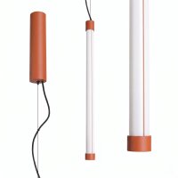 LED Pendelleuchte Modern dimmbar Ockerrot 4000K B:3 cm