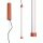 LED Pendelleuchte Modern dimmbar Ockerrot 4000K B:3 cm