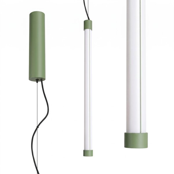 LED Hängelampe dimmbar Push-DIM Salbei 4000K B:3 cm