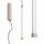 LED Pendelleuchte dimmbar Push-DIM Taupe 4000K B:3 cm
