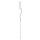 LED Pendelleuchte dimmbar Push-DIM Weiß 4000K B:3 cm