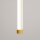 LED Hängelampe dimmbar Push-DIM Gelb Stahl 4000K B:3 cm