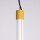 LED Hängelampe dimmbar Push-DIM Gelb Stahl 4000K B:3 cm