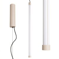 LED Hängelampe dimmbar Push-DIM Beige 3000K L:3 cm