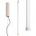 LED Hängelampe dimmbar Push-DIM Beige 3000K L:3 cm