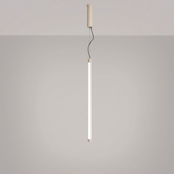 LED Pendelleuchte dimmbar Push-DIM Beige 4000K L:3 cm