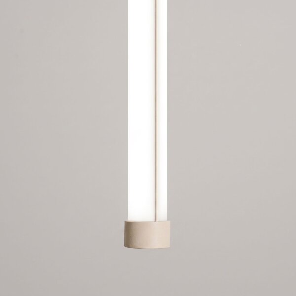 LED Pendelleuchte dimmbar Push-DIM Beige 4000K L:3 cm