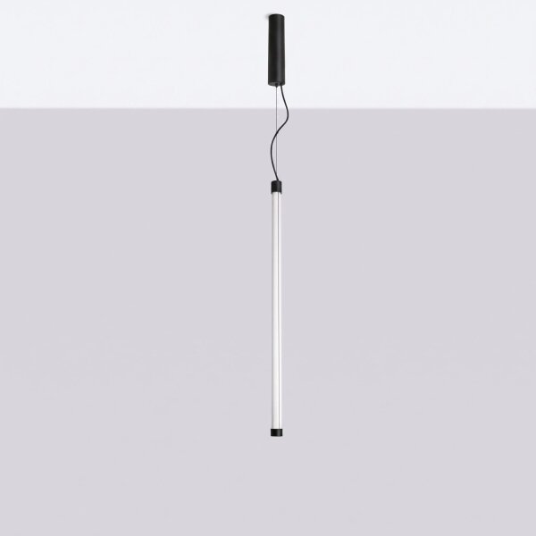 LED Hängelampe Schwarz dimmbar Push-DIM 4000K L:3 cm