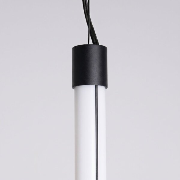 LED Hängelampe Schwarz dimmbar Push-DIM 4000K L:3 cm
