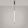 LED Hängelampe Schwarz dimmbar Push-DIM 4000K L:3 cm