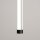 LED Hängelampe Schwarz dimmbar Push-DIM 4000K L:3 cm