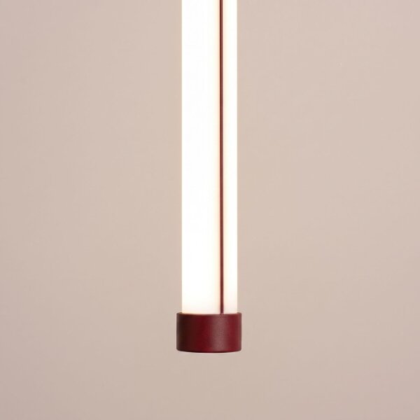LED Hängelampe dimmbar Burgund 3000K L:3 cm Modern