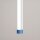 LED Hängelampe dimmbar Hellblau Modern 4000K L:3 cm
