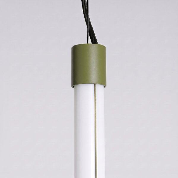 LED Hängelampe Modern dimmbar Olivgrün 4000K L:3 cm
