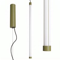 LED Hängelampe Modern dimmbar Olivgrün 4000K...
