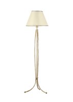 Stehlampe in Shabby Gold 163cm BERTHA Leuchte E27