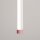 LED Hängelampe dimmbar Push-DIM Pink 4000K L:3 cm