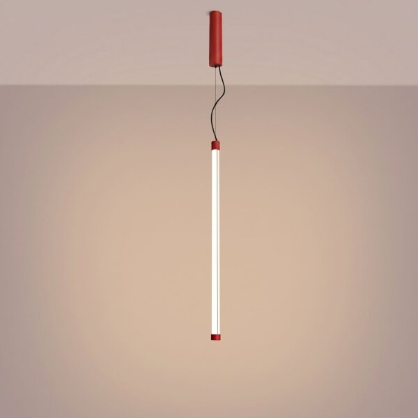 LED Hängelampe dimmbar Push-DIM Rot 3000K 3 cm Modern
