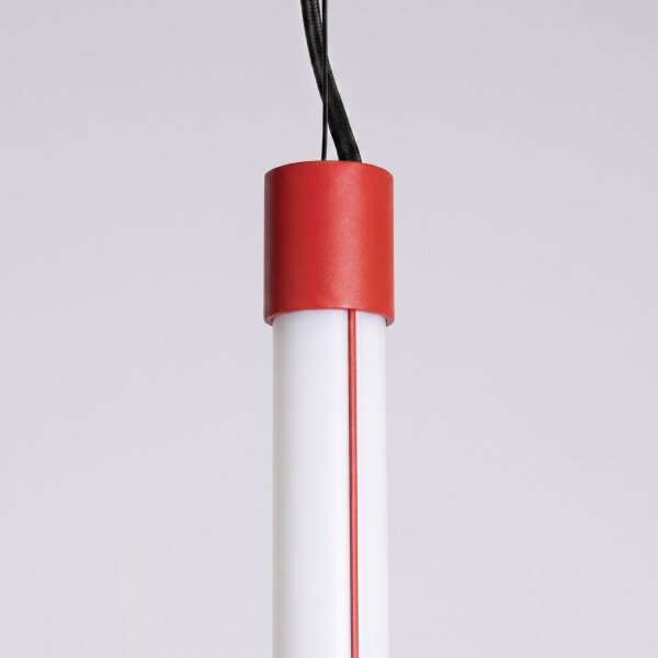 LED Hängelampe dimmbar Push-DIM Rot 3000K 3 cm Modern